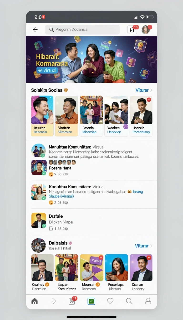 Cuplikan layar menu unduhan happybet188 untuk perangkat Android